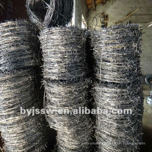 Galvanized & PVC Coated Barbed Wire / Barbed Wire Fence